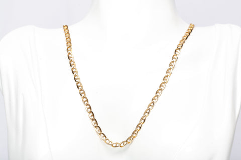 Ladies 14k Yellow Gold Anchor Style Chain 20.5"