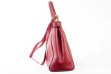 Authentic Fendi Selleria Peekaboo Red Large Satchel Bag