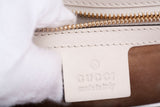 Authentic Gucci Calfskin Small Sylvie Off-White Shoulder Bag