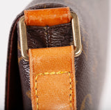 Authentic Louis Vuitton Monogram Canvas Musette GM Shoulder Bag