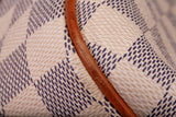 Authentic Louis Vuitton Damier Azur Siracusa PM Crossbody Bag