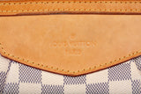 Authentic Louis Vuitton Damier Azur Siracusa PM Crossbody Bag