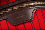 Authentic Louis Vuitton Damier Ebene MM Neverfull Tote Bag