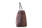 Authentic Louis Vuitton Damier Ebene MM Neverfull Tote Bag