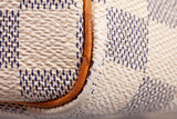 Authentic Louis Vuitton Damier Azur Canvas Speedy 35 Handbag