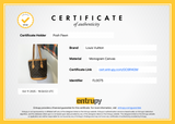 Authentic Louis Vuitton Monogram Petit Bucket 23