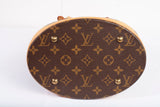 Authentic Louis Vuitton Monogram Petit Bucket 23