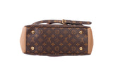 Authentic Louis Vuitton Brown Monogram Canvas Pallas Tote Bag