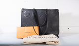 Authentic Louis Vuitton Black Monogram Empreinte Giant OnTheGo MM Tote Bag