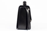 Authentic Saint Laurent Black Calfskin Leather Bellechasse Shoulder Bag