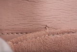 Authentic Saint Laurent Light Pink Calfskin Leather Bellechasse Shoulder Bag