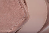 Authentic Saint Laurent Light Pink Calfskin Leather Bellechasse Shoulder Bag