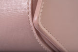 Authentic Saint Laurent Light Pink Calfskin Leather Bellechasse Shoulder Bag