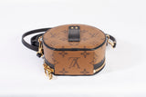 Authentic Louis Vuitton Reverse Monogram Mini Boite Chapeau Crossbody Bag