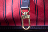 Authentic Louis Vuitton Neverfull MM Damier Ebene Canvas Tote Bag