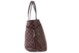 Authentic Louis Vuitton Neverfull MM Damier Ebene Canvas Tote Bag