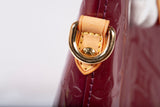 Authentic Louis Vuitton GM Monogram Vernis Bellevue Violette Tote Bag