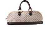 Authentic Louis Vuitton Mini Monogram Alma Long Kaki