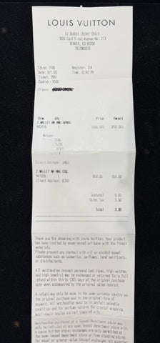 Authentic Louis Vuitton Monogram Poppy Zippy Wallet