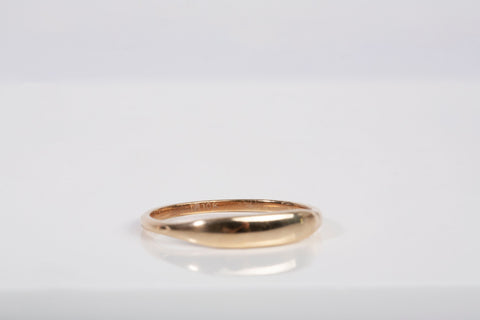 Ladies 10k Yellow Gold Band Ring