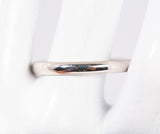 Gentlemen's 14k White Gold Wedding Band