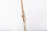 Unisex 14k Yellow Gold Rope Chain 24.5"