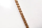 Unisex 18k Yellow Gold Dainty Curb Link Chain 18"
