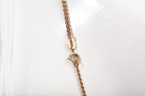Unisex 18k Yellow Gold Dainty Curb Link Chain 18"