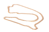 Unisex 10k Yellow Gold 20'' Cuban Link Chain