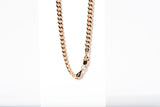 Unisex 10k Yellow Gold 20'' Cuban Link Chain