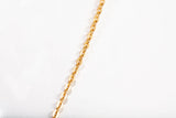 22k Yellow Gold Cable Style Chain 24"