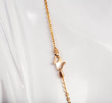 Dainty 22k Yellow Gold Cable Style Chain 24"