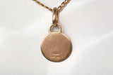 Ladies 14K Two-Tone Gold Guardian Angel Pendant