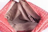 Authentic Bottega Veneta Nappa Intrecciato Pleated Large Hobo Bag