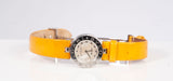 Authentic Ladies Bulgari B.Zero1 22mm Orange Patent Leather Quartz Watch