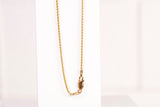 Lovely Ladies 14k Yellow Gold Braided Chain great pre-loved condition!