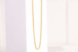 Lovely Ladies 14k Yellow Gold Braided Chain great pre-loved condition!