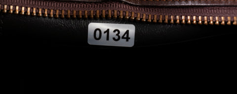 Authentic Burberry Haymarket Check Canvas and Leather Tote Bag