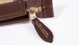Authentic Burberry Haymarket Check Canvas and Leather Tote Bag