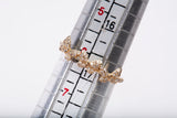 Ladies 14k Yellow Gold Dainty Triple Butterfly Ring