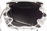 Authentic Chanel Black Lambskin Quilted Metallic Bubble Backpack