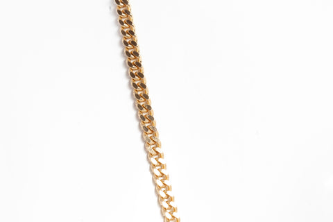 14k Yellow Gold 20'' Curb Link Chain
