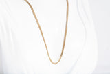 14k Yellow Gold 20'' Curb Link Chain