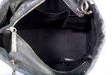Authentic Chanel Aged Quilted Calfskin Gabrielle Hobo Shoulder Bag