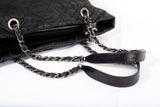 Authentic Chanel Aged Quilted Calfskin Gabrielle Hobo Shoulder Bag