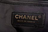 Authentic Black Chanel Nylon Travel Messenger Bag