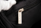 Authentic Black Chanel Nylon Travel Messenger Bag