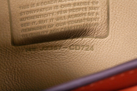 Authentic Coach Bandit Mini Leather Crossbody