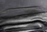 Authentic Christian Dior Patent Cannage New Lock Flap Black