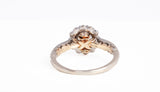 Ladies Two-Tone 14k Gold Disney Beauty and the Beast Engagement Ring